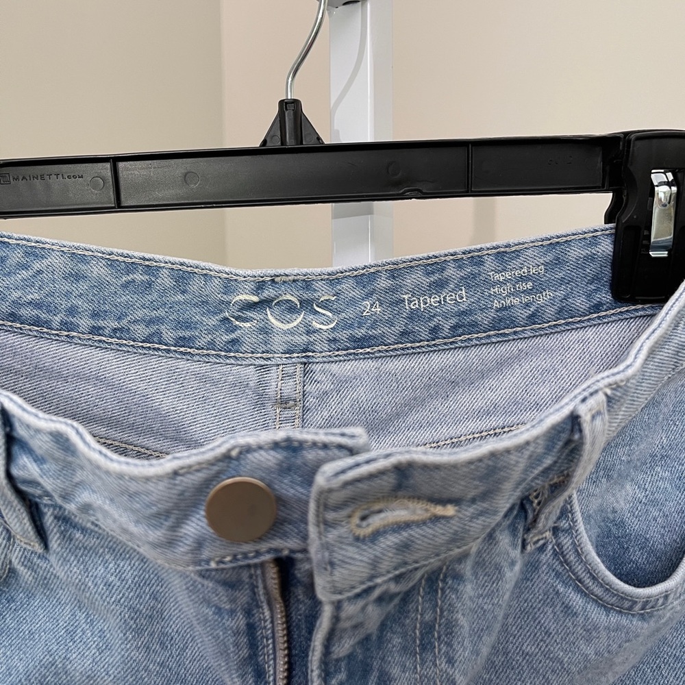 Cos TaperedLeg HighRise Jeans Gem